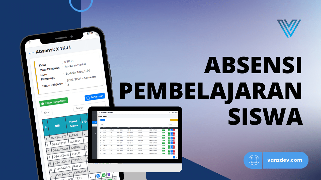 APLIKASI ABSENSI PEMBELAJARAN SISWA